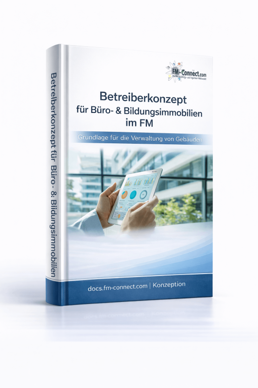 Betreiberkonzept für Büro & Bildungsimmobilien im Facility Management Cover